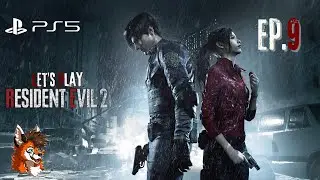 Let's Play Resident Evil 2 Remake - PS5 - Episode 9 - Escape from NEST!