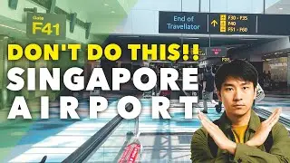 DON'T DO THIS at Singapore Airport: My Hard Transit Experience 🇸🇬