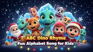 ABC Dino Rhyme | ABC Dino Song | Alphabet Song for Kids