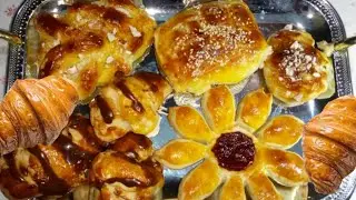 Different Style to make a beautiful CROISSANT Recipe'sweet soft bread by Madiha Faisal