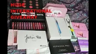 CLOSE INTERNATIONA GIVEAWAY /APPLE IPAD,KYLIE BITHDAY COLLECTION,HUDA BEAUTY LIPSTICK VAULT OPEN2017