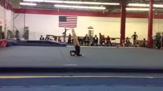 Nadja's level 7 floor routine-Ace Gymnastics