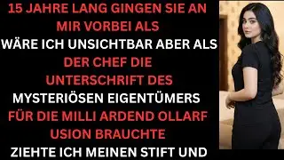 Sie nannten mich nur den Hausmeister  bis sie meine Unterschrift brauchten
