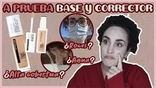 A prueba Super Stay Active Wear 30h Corrector y Base Maybelline. ¿Aguantará a la mascarilla y agua?