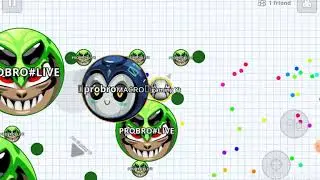 Agar.io gameplay with brother (funny moments)-Pro gaming
