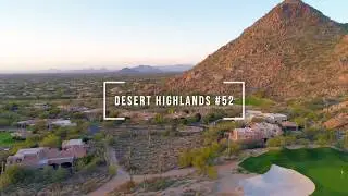 Desert Highlands 52 Real Estate Drone Video Branded