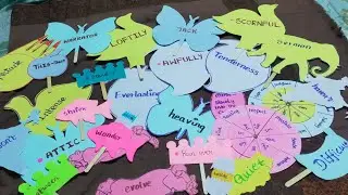 flash cards#B.Ed Teaching Aids