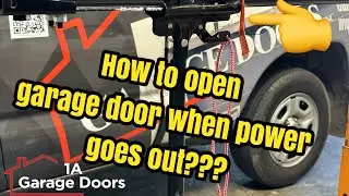 Trapped in the Garage? Here is how to open your door.