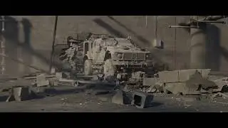 Car wall destruction. Houdini rbd simulation.
