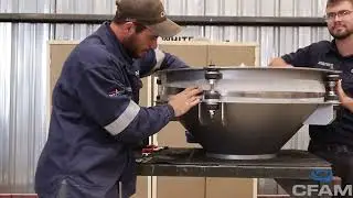 CFAM - Assembling and testing a vibrating bin activator