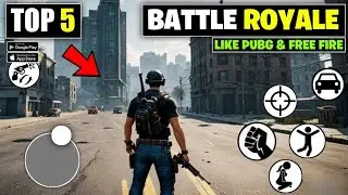 Top 5 Android Games Better Than PUBG in 2025!
