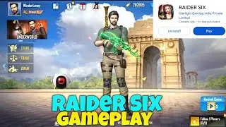 Raider Six Gameplay | New Indian Battle Royale Game | Raider Six Is Here