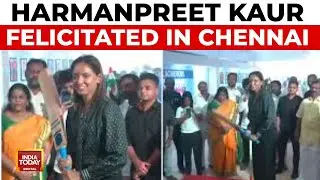 Cricket Captain Harmanpreet Kaur Felicitated In Tamil Nadu | ICC Women&rsquo;s World Cup Winner