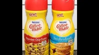 Nestle Toll House Coffee-Mate: Chocolate Chip Cookie & Snickerdoodle Review