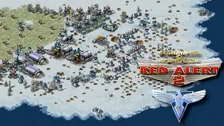 1 VS 7 Naval Battle - Brutal AI - Red Alert 2: Yuri's Revenge