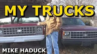 My masonry work trucks (Mike Haduck)