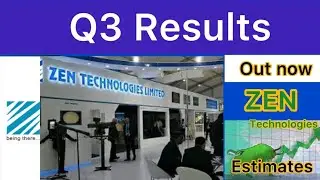 Zen technologies Q3 Results 2025 || Zen technologies Q3 Results | Zen technologies news 17-02-25