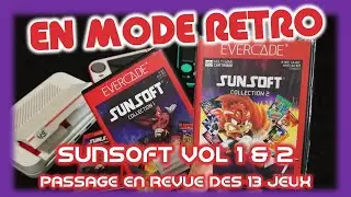 Evercade Sunsoft Vol 1&2 -Passage en revue 13 jeux - EN MODE RETRO #22 #retro #retrogaming #evercade