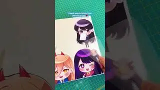 Cute kawaii anime peeking stickers for cars, laptops, phones #animestickers
