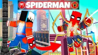HK Is SPIDERMAN In Minecraft (Hindi)