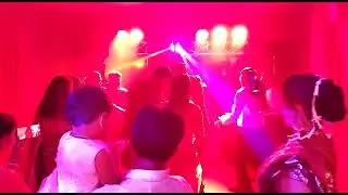 Dance Floor Lighting Setup For The Wedding Reception