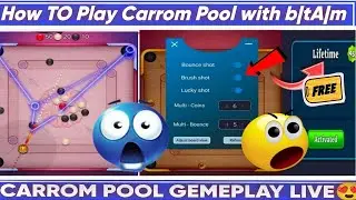 😍 How to PlayWith b!tA!m + Carrom pool Live #ShortsLive #Short #viral #carrompool kaushikcarromyt
