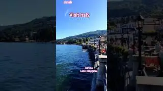 Best Places To Visit in Italy. Lake Maggiore. #delab #italytravel #italianlakes #bestvacations