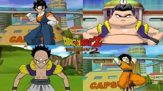 Dragon Ball Z Budokai 2 Todas las Fusiones