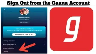 How to Logout from Gaana Account | Quick & Easy Guide