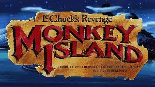 At the Campfire (Introduction) - Monkey Island 2: LeChuck's Revenge (IBM PC, AdLib)