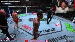 Reacting to ILIA TOPURIA VS. MAX HOLLOWAY