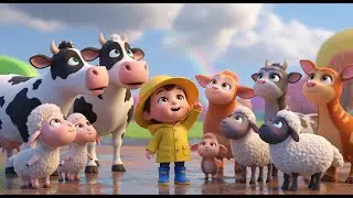 Rain Rain Go Away Farm Animals Song 🐄 + More Nursery Rhymes & Kids Songs 2025cmp
