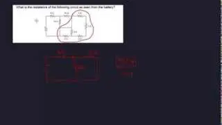 Finding Equivalent Resistance in a DC Circuit-FE Exam Review