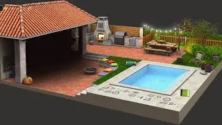 Rooms & Exits Escape Room Game Level 9 Backyard Chapter 3 Game Walkthrough Solution