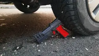 Experiment Car vs Gun, Eggs, Toys | Crushing Crunchy & Soft Things by Car