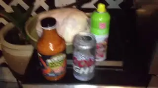 How to Cook Beer Can Chicken Buffalo Spicy Style