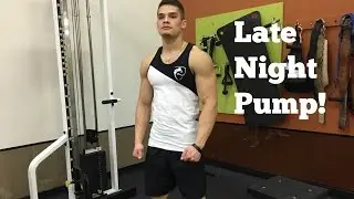 Iron shredding Ep. 8| I dont take sick days| Late night pump
