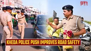 Kheda police road safety campaign shows decline in road accidents