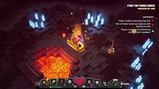 Minecraft Dungeons - Lv7 Daily Trial - Fiery Forge - Single Player Pow39
