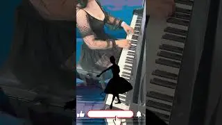 Swan Lake | Tchaikovsky Piano Cosplay Cover #shorts