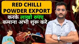 🌶️ How to Export Red Chilli Powder from India | Regular Export Product | High Profit Business 🌍💰
