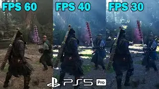 Assassin's Creed Shadows - PS5 PRO All Modes Frame Rate Test (Performance vs Balanced vs Quality)