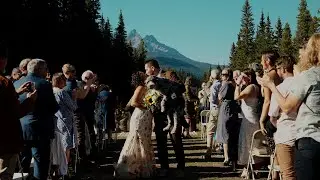 Solana & Zach's Epic Banff Mountain Wedding | Adventure Wedding Videographer | Sorril Media |