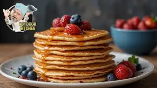 Einfaches Pfannkuchen Rezept f&uuml;r die Pfanne