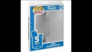 Funko Foldable Non-UV 3 3/4-Inch Pop! Protector 5-Pack