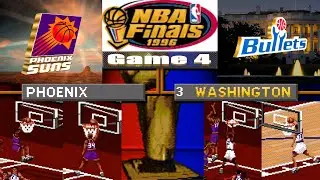 Just...One...More...Win | Phoenix Suns vs Washington Bullets | NBA Finals Game 4 | NBA Live 96