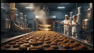 How It’s Made Cookies (Factory Process) | Mixing, Dough Forming, Baking, Cooling & Packaging