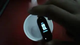 MI band 3 water test