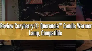 Review Cozyberry&reg; Querencia&trade; Candle Warmer Lamp, Compatible with Yankee Candle Large Jar, Metal, Can