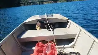 1975 Evinrude 9.9 on Lake CDA July 3, 2025